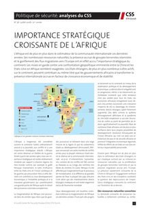 Importance stratégique croissante de l Afrique