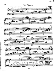 Partition complète,  pour Seasons  - Ballet, Op.67, Glazunov, Aleksandr