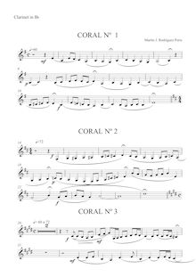 Partition clarinette 3 (B♭), 6 Tríos, Rodríguez Peris, Martín José