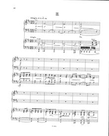 Partition , Adagio, Piano Concerto No.2, E♭ major, Balakirev, Mily
