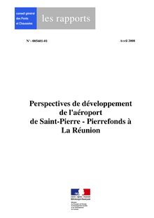 Perspectives de développement de l aéroport de Saint-Pierre - Pierrefonds à La Réunion