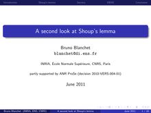 Introduction Shoup s lemma Secrecy OEKE Conclusion