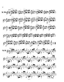 Partition , Study en D major, Study en D minor, Study en D major, Etudes, Op.60