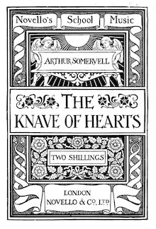 Partition complète, pour Knave of Hearts, The knave of hearts. An operetta for children in three acts.