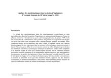 PDF - 349.6 ko - La place des mathématiques dans les écoles d ...