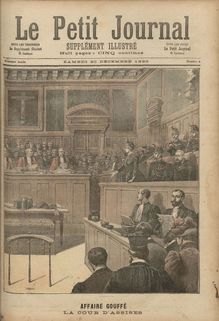 LE PETIT JOURNAL SUPPLEMENT ILLUSTRE  N° 4 du 20 décembre 1890