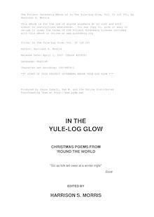 In The Yule-Log Glow, Book IV