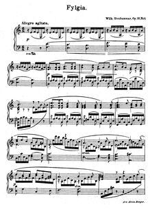 Partition complète, 4 Swedish chansons, Op.16, Stenhammar, Wilhelm