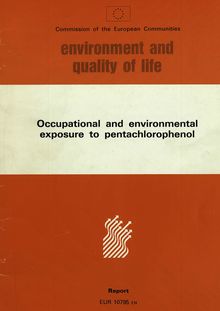 Occupational and environmental exposure to pentachlorophenol