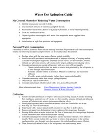Water Audit Guide