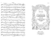 Partition complète et parties, Piano Trio No.7, E major