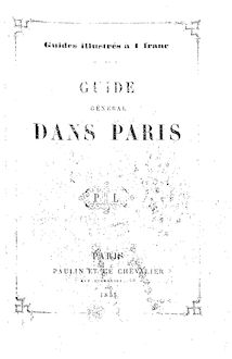 Guide général dans Paris