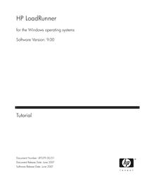 HP LoadRunner Tutorial