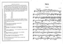 Partition corde parties, Piano Trio No.2 en G minor, G minor, Andrée, Elfrida