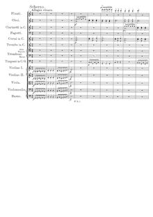 Partition , Scherzo. Allegro vivace – Trio, Symphony No.9, Die »Große« (“The Great”)