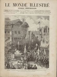 LE MONDE ILLUSTRE  N° 1003 du 01 juillet 1876