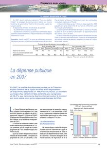 Chapitre : Finances publiques du bilan économique et social Picardie 2007 La dépense publique en 2007