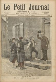 LE PETIT JOURNAL SUPPLEMENT ILLUSTRE  N° 77 du 21 mai 1892