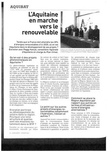 Interview Peggy Kançal Objectif Aquitaine