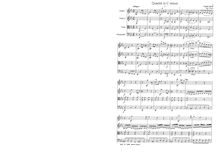 Partition complète, corde quatuor, Op.1 No.2, C minor, Eybler, Joseph