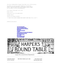 Harper s Round Table, July 9, 1895