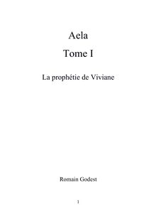 Aela - Tome 1 - extrait