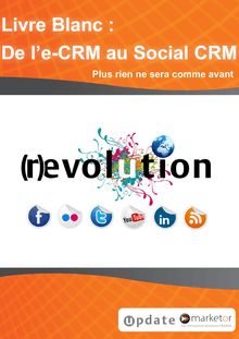 Livre Blanc : De l’e-CRM au Social CRM