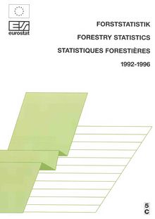 Forestry statistics 1992-1996