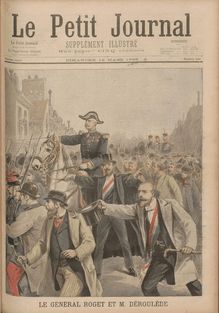 LE PETIT JOURNAL SUPPLEMENT ILLUSTRE  N° 434 du 12 mars 1899
