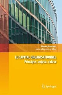 Le capital organisationnel, principe, enjeux, valeur