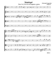 Partition complète (Tr Tr T T B), Fantasia pour 5 violes de gambe, RC 54