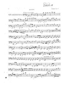 Partition violoncelle, 3 corde quatuors, Baillot, Pierre