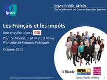 IPSOS : Les Français et les impôts