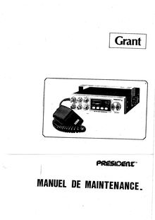 President Grant Manuel de maintenance
