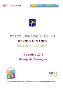 Etat généraux de la bientraitance - Franche-Comté - Besançon - 14 octobre 2011