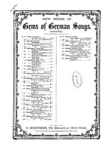 Partition complète, Walzer-Rondo IV, Liebesfreude, D♭ major, Gumbert, Ferdinand