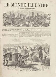 LE MONDE ILLUSTRE  N° 30 du 07 novembre 1857