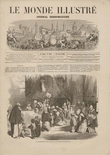 LE MONDE ILLUSTRE  N° 262 du 19 avril 1862