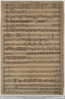 Partition complète, Ipermestra, Wq.7, Gluck, Christoph Willibald
