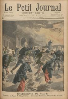 LE PETIT JOURNAL SUPPLEMENT ILLUSTRE  N° 546 du 05 mai 1901