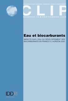 Eau et biocarburants. Impacts sur l eau du développement des biocarburants en France à l horizon 2030.
