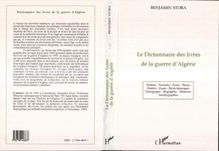 Le dictionnaire des livres de la guerre d Algérie