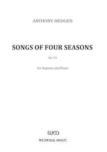 Partition complète, chansons of four seasons, Hedges, Anthony