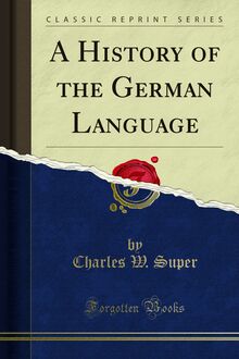History of the German Language