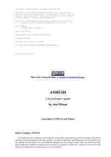 Ambush - A Terran Empire vignette