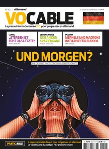 Magazine Vocable Allemand -  Du 25 juin au 08 juillet 2020