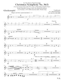 Partition carillon, Symphony No.36  Christmas Symphony , F major