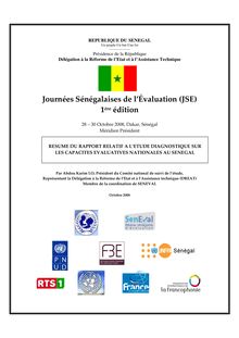 résumé étude Sénégal