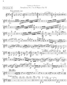 Symphony No.7 par Ludwig van Beethoven