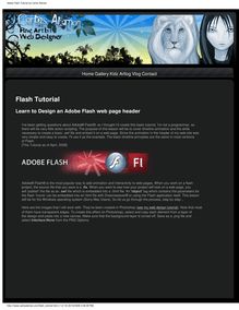 Adobe Flash Tutorial
